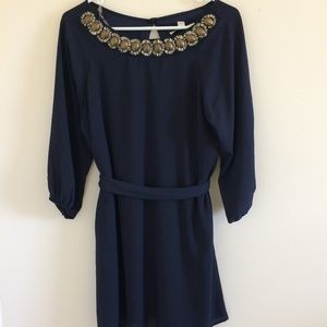 Francesca's Mini Navy Dress